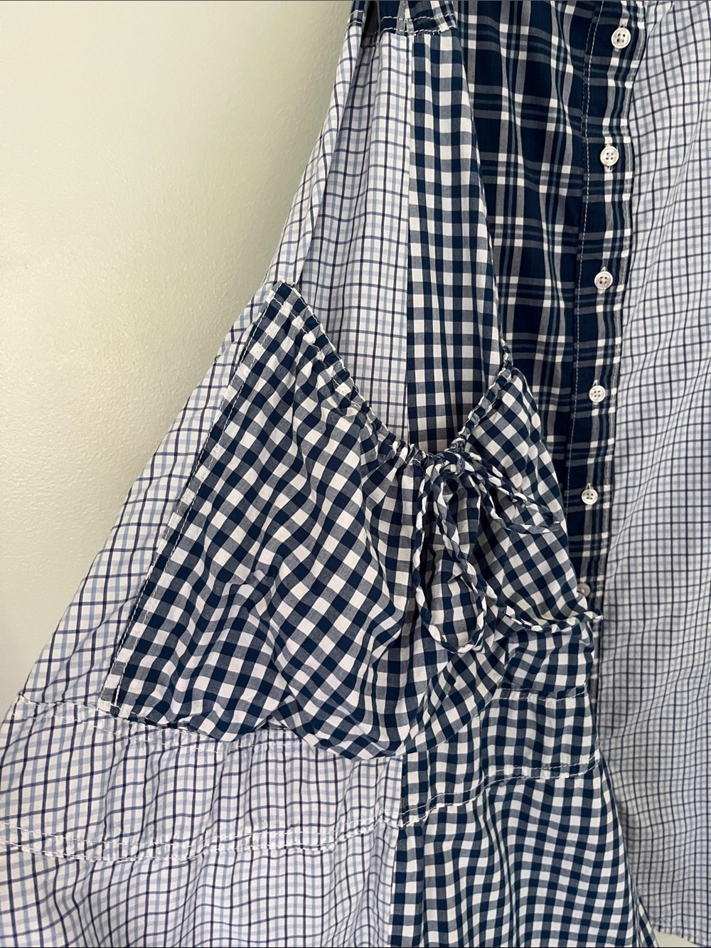 Pilcro Reworked Menswear Midi Skirt - Picture 7 of 11